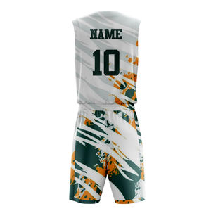 Ensemble de survêtement de basketball personnalisé à impression numérique intégrale, séchage rapide, respirant, pour entraînement et compétition, uniforme d'équipe pour hommes et femmes - Product Image 2