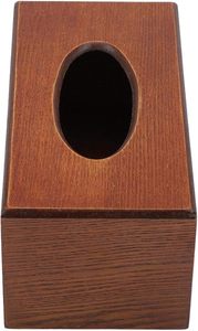 ARTISAN AURA Antique artisanal élégant en bois porte-mouchoirs organisateur distributeur serviette serviette boîte à mouchoirs couverture/support - Product Image 5