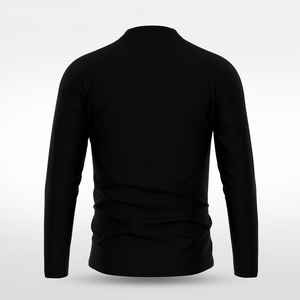 Sudadera Deportiva Reversible para Hombre con Cierre de Cremallera de un Cuarto, Ligera, 100% Poliéster, para Entrenamiento Deportivo, Informal, para Correr, de Manga Larga - Product Image 2