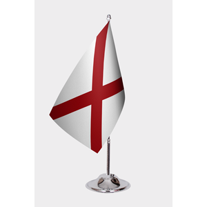 Banderas de Escritorio Personalizadas del Estado de Alabama, Impresión Digital, Arcoíris, Otros Diseños, Aluminio, Nailon, Poliéster, Seda, Seguros Automotrices - Product Image 1