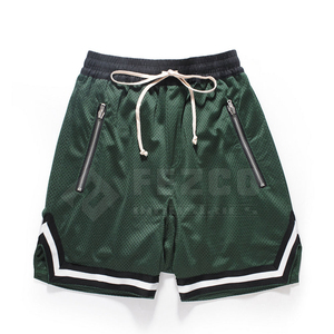 Pantalones cortos de malla informales para hombre de nuevo estilo 2025, cintura elástica y de secado rápido para uso en exteriores - Product Image 1