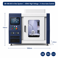 Machine d'électrofilage 50 kV à 6 axes avec contrôle automatique, personnalisable, pour nanofibres coaxiales cœur-étui, haute précision, filage multimode