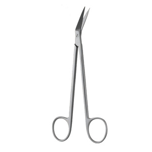 Sterilizable Hospital-Grade Surgical Scissors | Medical <b>Stainless</b> <b>Steel</b> <b>Angled</b> Scissor For Clinical Use - Product Image 5