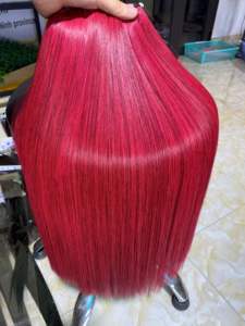 Muestra gratis al por mayor barato 100% paquetes de cabello humano crudo vietnamita pelo liso paquetes - Product Image 6