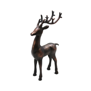 Nouvelle conception Mehroon renne en aluminium fini pour dessus de table maison et décoration de noël ornement en vrac fait à la main - Product Image 2