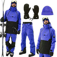 Traje de Esquí Unisex Montecc 2026, Kits Personalizables, Chaqueta y Pantalones de Esquí con Cremallera, Aislantes, Impermeables y Transpirables de Nailon/Algodón