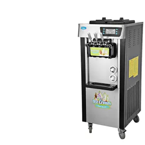 Machine à crème glacée aux fruits congelés automatique électrique commerciale conviviale JTS 2024 nouveau modèle vente