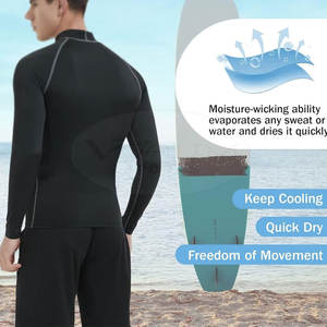 Rash Guard respirant pour hommes sur mesure taille adulte directement du fabricant d'usine - Product Image 4