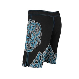 Professional MMA Training Shorts Custom Printed Breathable Mesh <b>Panels</b> Reinforced Stitching Quick Dry Lightweight Unisex Private - Product Image 1