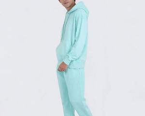 Conjunto Deportivo de Invierno para Hombre, de Alta Calidad, Grueso, Multicolor, con Capucha, Pantalones Deportivos, 100% Algodón, Transpirable, Informal, para Entrenamiento - Product Image 5