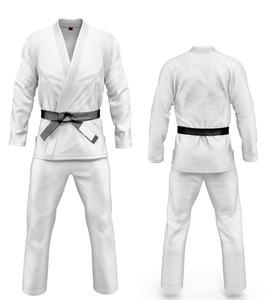 Personalizado Bjj Gi Trajes de secado rápido brasileño Jui Jitsu Trajes Logotipo personalizado Jiu-jitsu Judo Uniforme Oem Venta al por mayor Precio barato - Product Image 1