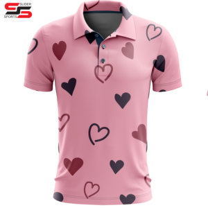 Camisetas Polo para hombre con estampado de logotipo personalizado, ropa de golf deportiva por sublimación informal de alta calidad, camisetas polo de golf al por mayor - Product Image 5