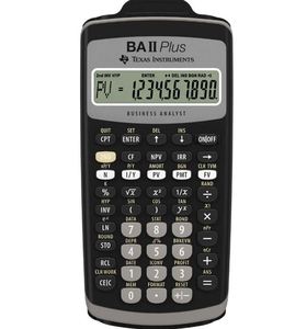 เราเพิ่งนำเสนอเครื่องคิดเลข Texas Instruments BA II Plus สีเงิน ขนาด 9.8 นิ้ว สำหรับผู้ซื้อจำนวนมาก - Product Image 4