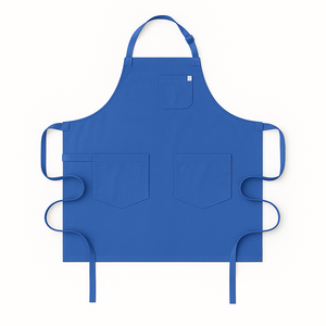 Custom Logo Heavy Duty Reusable Canvas Bib <b>Aprons</b>-Washable Sleeveless Chef Waiter Uniform for <b>Kitchen</b> Bar Work - Product Image 5