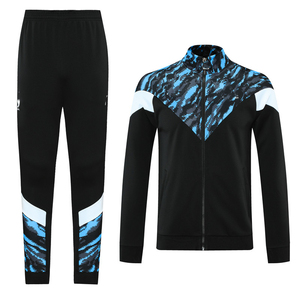 Vente en gros de survêtement pour hommes, ensemble de jogging, logo personnalisé, survêtement de sport à fermeture éclair, survêtement pour hommes, survêtement OEM respirant - Product Image 2