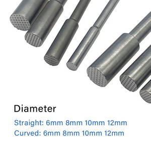 Pinza para injerto óseo de plataforma tibial Bone Hammer, 26 cm, multidiámetro, recta y curva, instrumento ortopédico CE Narham Enterprises - Product Image 2