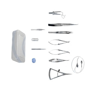 Juego de instrumentos de queratoplastia de acero inoxidable, los mejores instrumentos quirúrgicos BOITE POUR KERATOPLASTIE, certificado CE ISO - Product Image 2