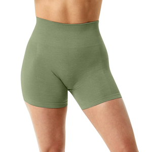 Women's High Waist Elastic Gym Fitness <b>Shorts</b> Breathable Quick Dry Sports Workout Stretchy Leggings Seamless Yoga <b>Shorts</b> - Product Image 2