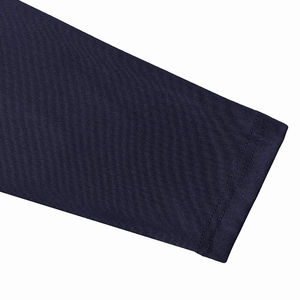 Chemises polo 2024 Logo personnalisé Respirant Manches longues Vente en gros Logo brodé personnalisé Chemises polo unies pour hommes - Product Image 5