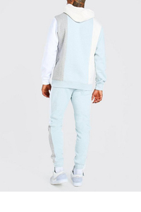 Survêtements en coton lourd pour hommes en gros, survêtement personnalisé, jogging deux pièces - Product Image 2