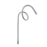 Tubo de acero inoxidable personalizable Recubrimientos galvanizados Tubos de metal de cuello de cisne para iluminación Soportes de micrófono Industrial