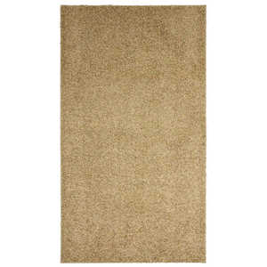 Fiji Latte Beige Washable Solid Shaggy Area <b>Rug</b> <b>Set</b> - Product Image 3