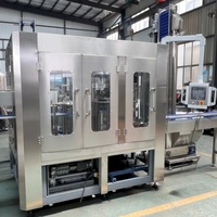 Machine de remplissage automatique de jus, ligne de production de boissons à remplissage à chaud en bouteilles en plastique, équipement d'embouteillage de jus de fruits