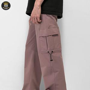 Pantalones Cargo Deportivos Verdes con Calefacción para Todas las Estaciones 2025, Corte Regular, Impermeables, Transpirables, con Cordón y Botones - Product Image 4