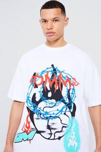 Gran oferta 100% algodón estilo Vintage camiseta de gran tamaño para hombre logotipo personalizado liso patrón sólido manga corta de talla grande nuevo diseño - Product Image 4