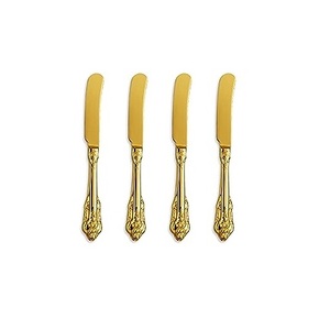 Fantastic Quality Flatware Dinner Knives for Kitchen & <b>Tabletop</b> Brass Vegetables Cutting Knife with Polish & Lacquer for Home - Product Image 2
