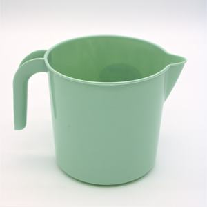 <b>Plastic</b> Tankard Measuring Jug Handle BPA Free Eco-Friendly Modern Bath Water Pitcher Durable Lightweight <b>Mug</b> Asude Plastik - Product Image 2
