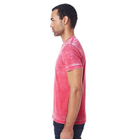 T-shirt pour homme gris foncé à épaules tombantes délavées à l'acide à vendre avec logo et design personnalisés à bas prix Vente en gros OEM