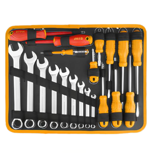 Chuyên nghiệp bộ hoàn chỉnh của 147 công cụ trong trường hợp nhôm với bánh xe - Product Image 5