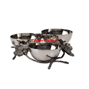 Tazón de Chocolate de Acero Martillado, Pulido Brillante, Diseño de Diseñador, Forma Redonda, Venta al por Mayor, Nuevo Tazón de Chocolate - Product Image 1