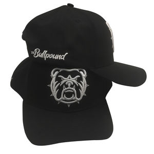 قبعات بيسبول سوداء ذات نمط تنبيه شرس مع تصميم كلب غاضب مطبوع باللون الأبيض متوفر الآن - Product Image 5