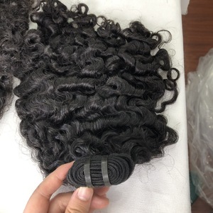 Extensiones de pelo virgen sin procesar de proveedor vietnamita, extensiones de pelo de trama rizada birmana real al por mayor - Product Image 3