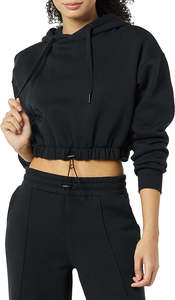 Nouveau à la mode femmes Crop Hoodies meilleure vente de haute qualité grande taille impression personnalisée haut court sweats à capuche pour femmes 2025 - Product Image 5