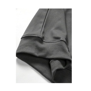 Sudadera de hombre de lana de algodón 2025 de peso pesado de manga larga con cuello redondo y estampado orientado a la exportación más viral 100% - Product Image 2