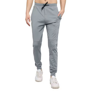Pantalons longs respirants amples légers décontractés d'été à taille élastique avec cordon de serrage Yoga Plage Décontracté Pantalons larges en lin - Product Image 1