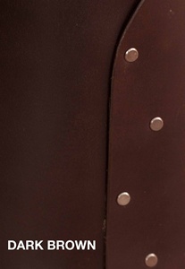 Panier en cuir pour bois de chauffage cheminée support à bois grande boîte de rangement pour bois de chauffage cheminée bois de chauffage moderne porte-bûches LWH-0101 - Product Image 3