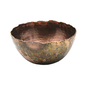 Amazing Quality Metal Round Shaped Serving Salad Bowl Rough Wash Serving Bowl for Kitchen & <b>Tabletop</b> Decoration Handmade - Product Image 5