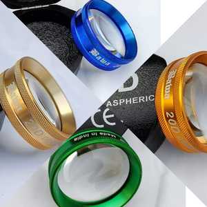 Oferta especial de ciencia y cirugía Juego de 2 lentes de vidrio óptico 90D 20D Estructura plano-convexa hecha en India Lista para exportar - Product Image 6