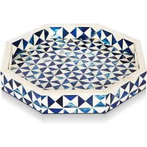 Plateau de service moderne en bois avec poignées, idéal pour le petit-déjeuner, le café, les collations, les fêtes, les mariages et la décoration intérieure – Vente chaude - Product Image 4