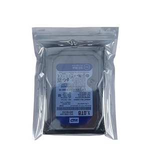 Bolsas de protección antiestática plateadas grises resellables con cierre zip ESD para electrónica, PCB, reacondicionamiento de portátiles y reciclaje. - Product Image 1