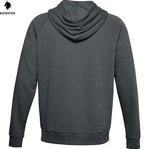 เสื้อฮู้ดดี้ทรงบ็อกซี่สำหรับผู้ชาย น้ำหนัก 00-500 กรัม ผ้าหนา แบบสวมหัว ไม่มีลาย สามารถสกรีนลายได้ ทรงหลวม ไหล่ตก เสื้อฮู้ดดี้เรียบง่ายสำหรับผู้ชาย - Product Image 2
