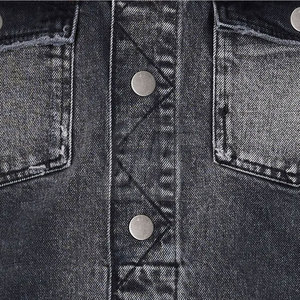 2025 couleur unie tenue décontracté hommes jean veste Streetwear nouvelle mode confortable hommes veste d'hiver - Product Image 4