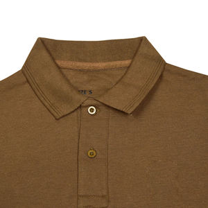 Polo personalizado con bordado para hombre, camiseta de golf lisa de algodón 2023, venta al por mayor 100 - Product Image 2