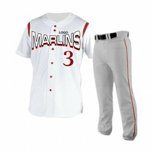 Maillot et pantalon de baseball et de softball à impression personnalisée à la mode fabriqués en usine prix bon marché ensemble d'uniformes de nouvelle arrivée - Product Image 4