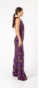 Elegante vestido de cóctel Antiestático de longitud completa para damas transpirable Poly-Mesh con perlas rebordear decoración bordada - Product Image 6