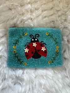 Handmade Beaded Bohemian Purse Embroidery Button Chains Design Customizable Color Lightweight Eco-Friendly Coin Purse for <b>Women</b> - Product Image 2